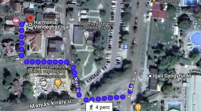 Daire Harmonia Vendeghaz 100 Meterre Az Igali Gyogyfuerdotol
